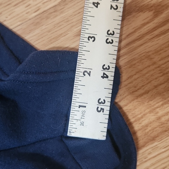 Jolyn Mai Women's Navy Blue Fleece Shorts Size Medium - Picture 9 of 9